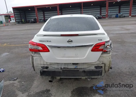 2015 Nissan Sentra Fe+ S/S/Sl/Sr/Sv из США, поврежденный, VIN 3N1AB7AP9FY237882